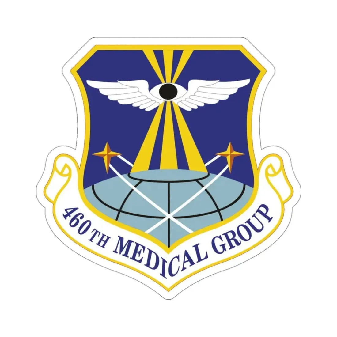 460th Medical Group (U.S. Air Force) STICKER Vinyl Die-Cut Decal - The Sticker Space