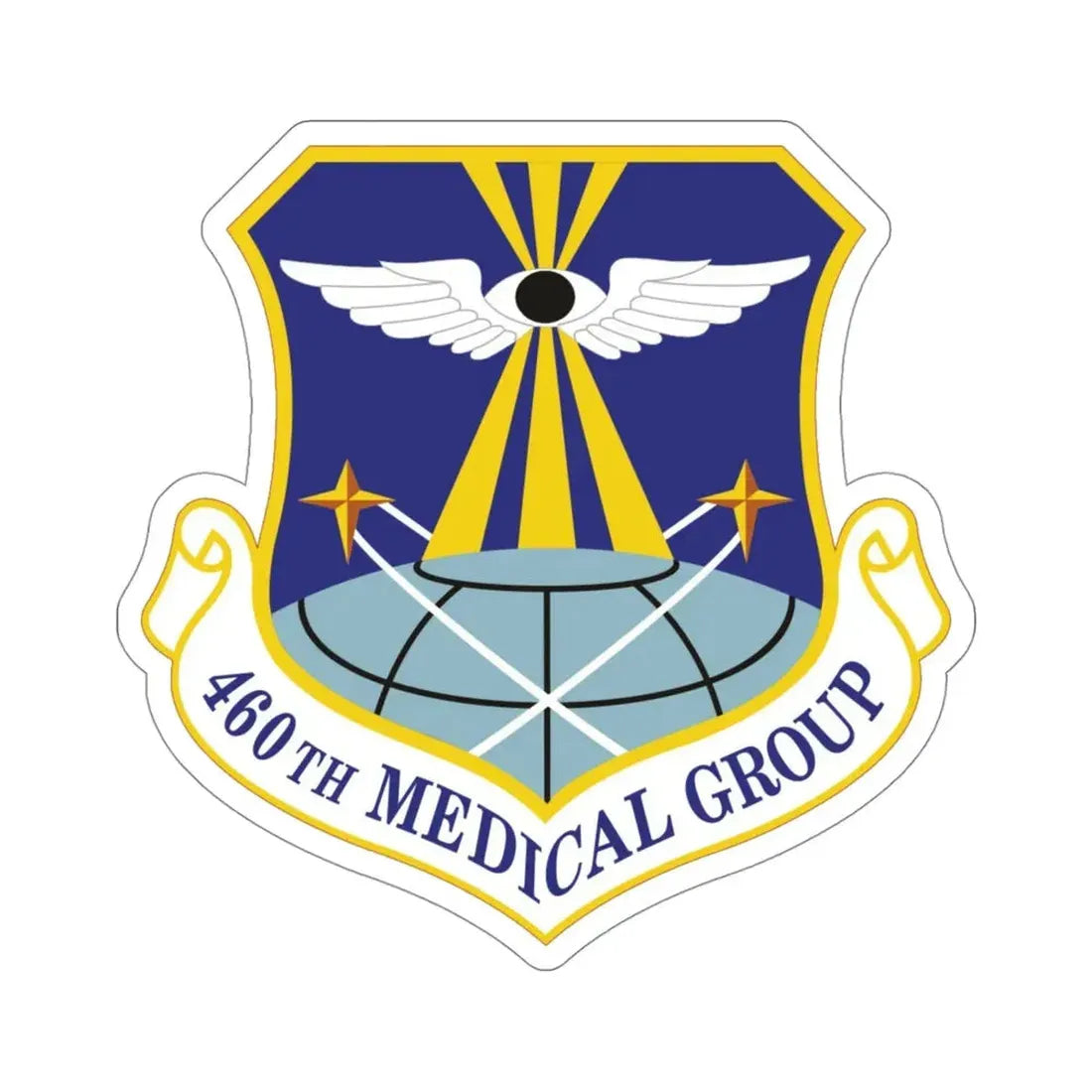 460th Medical Group (U.S. Air Force) STICKER Vinyl Die-Cut Decal - The Sticker Space