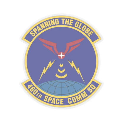 460th Space Communications Squadron (U.S. Air Force) STICKER Vinyl Kiss-Cut Decal 2 Inch Transparent - The Sticker Space
