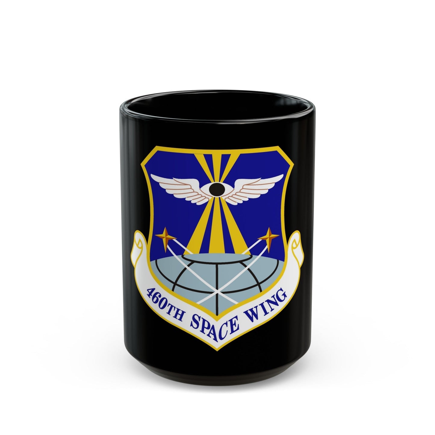 460th Space Wing (U.S. Air Force) Black Coffee Mug-15oz-The Sticker Space