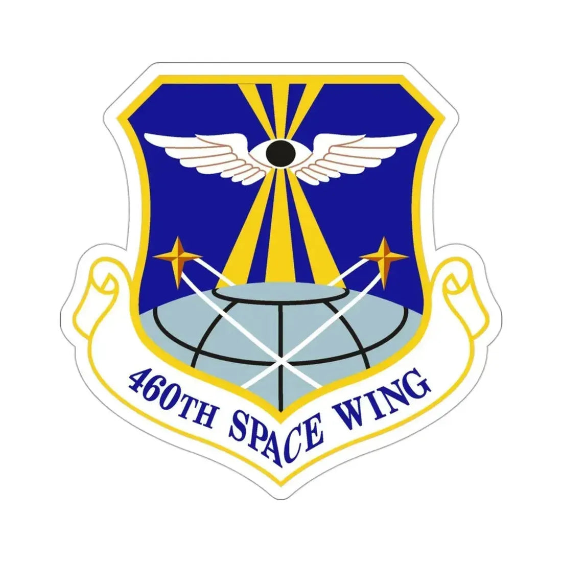 460th Space Wing (U.S. Air Force) STICKER Vinyl Die-Cut Decal 3 Inch - The Sticker Space