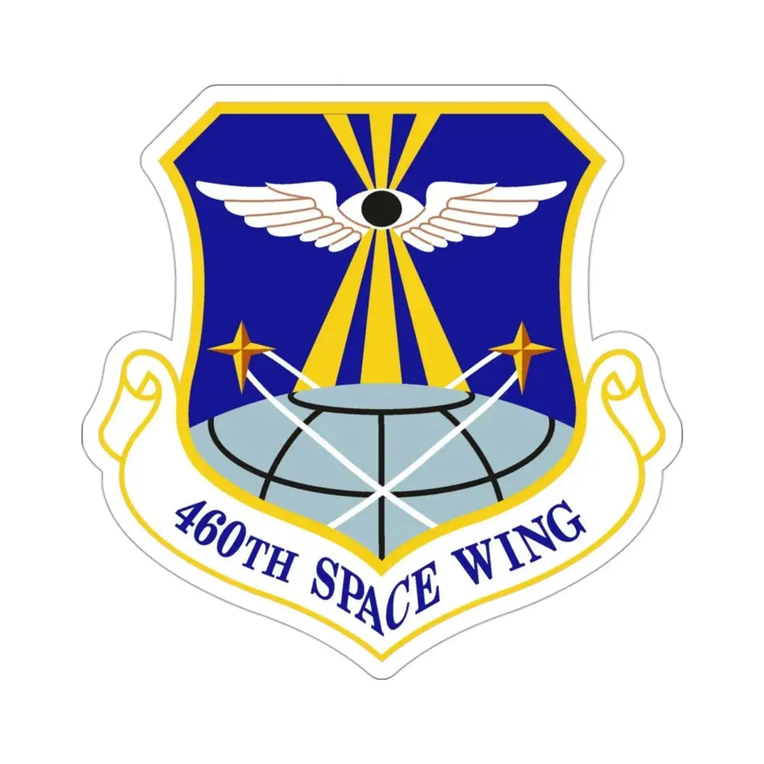 460th Space Wing (U.S. Air Force) STICKER Vinyl Die-Cut Decal - The Sticker Space
