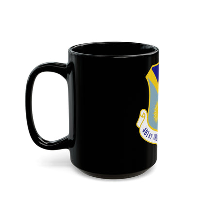 461 Operations Group ACC (U.S. Air Force) Black Coffee Mug-The Sticker Space