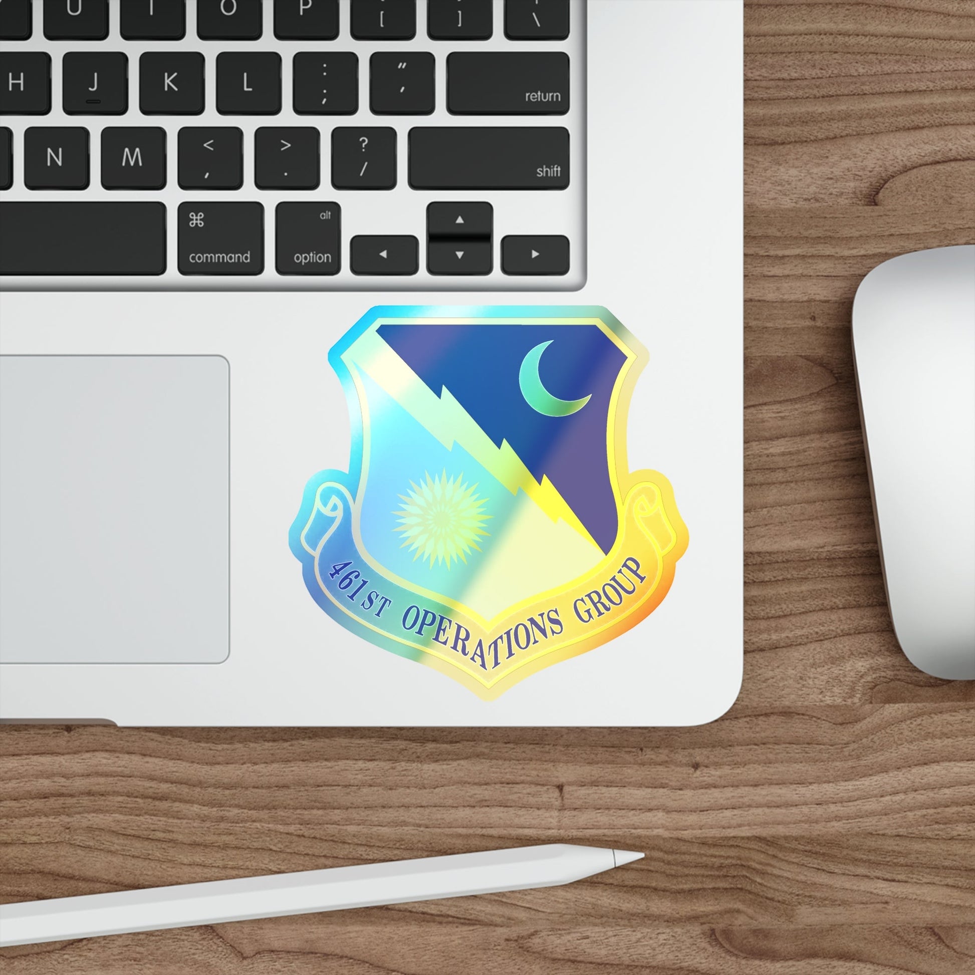 461 Operations Group ACC (U.S. Air Force) Holographic STICKER Die-Cut Vinyl Decal-The Sticker Space