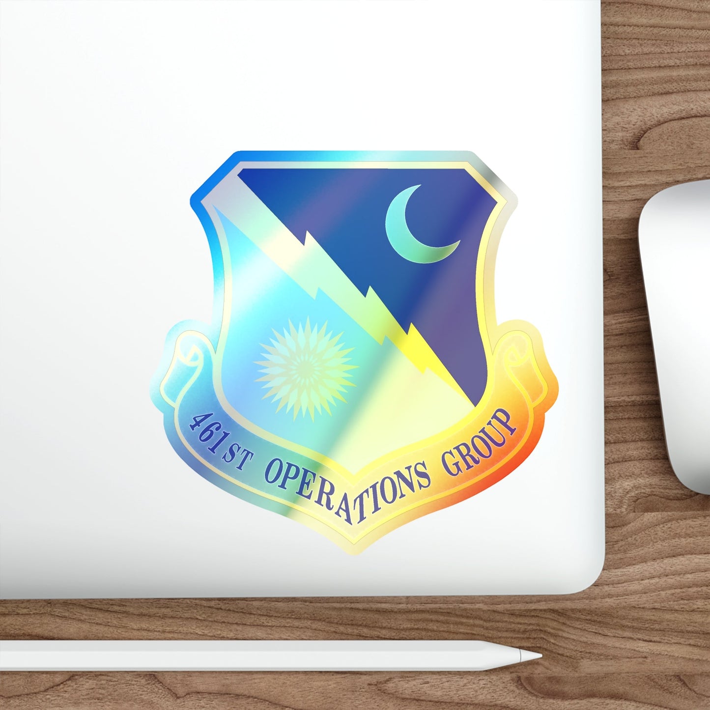 461 Operations Group ACC (U.S. Air Force) Holographic STICKER Die-Cut Vinyl Decal-The Sticker Space