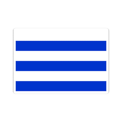 Flag of Dunkirk (France) STICKER Vinyl Kiss-Cut Decal