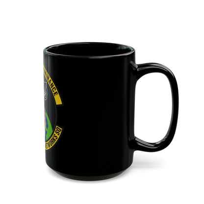 461st Air Control Networks Squadron (U.S. Air Force) Black Coffee Mug-The Sticker Space