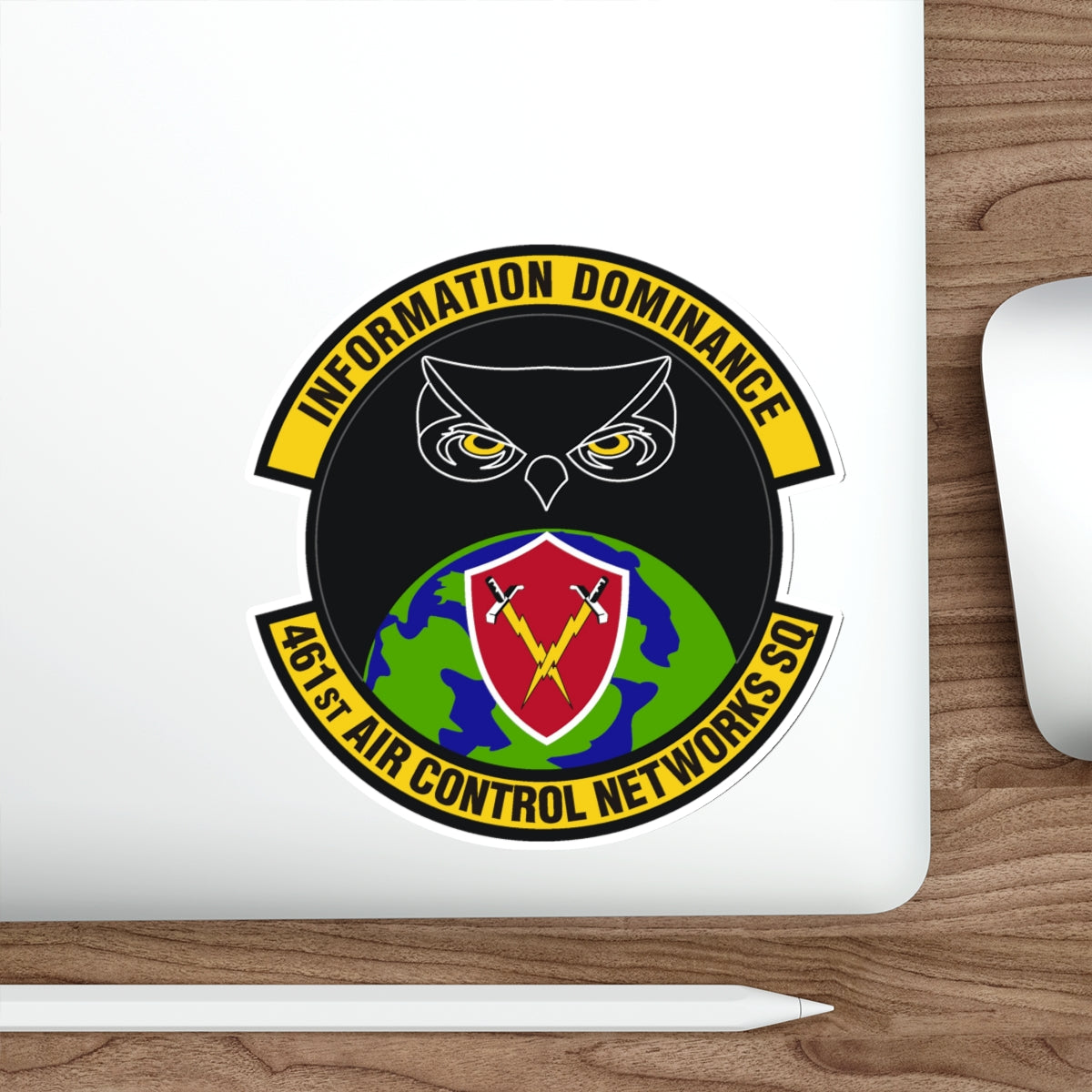 461st Air Control Networks Squadron (U.S. Air Force) STICKER Vinyl Die-Cut Decal-The Sticker Space