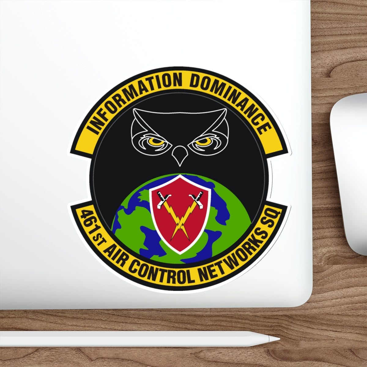 461st Air Control Networks Squadron (U.S. Air Force) STICKER Vinyl Die-Cut Decal-The Sticker Space