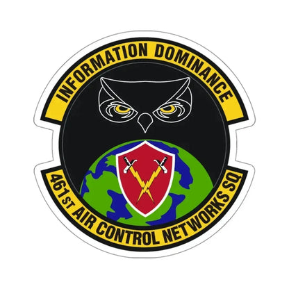 461st Air Control Networks Squadron (U.S. Air Force) STICKER Vinyl Die-Cut Decal 3 Inch - The Sticker Space