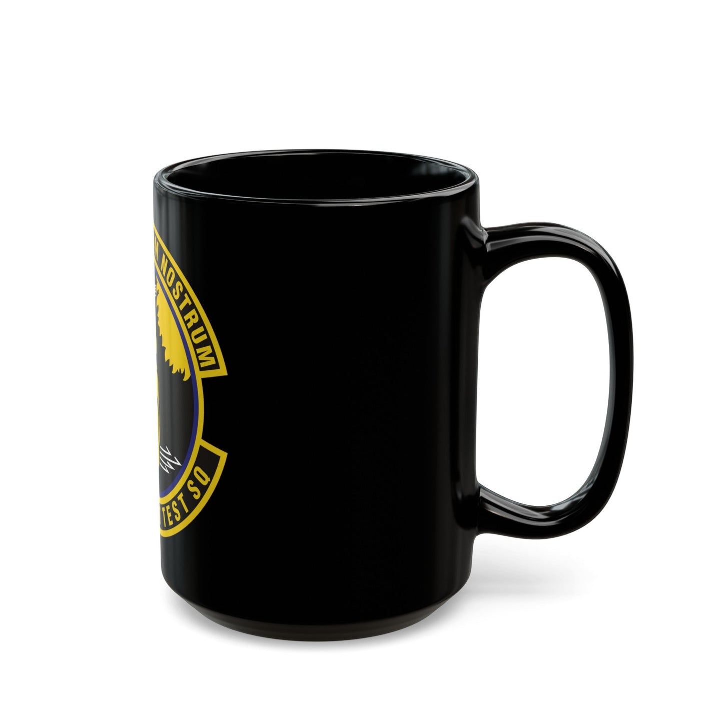 461st Flight Test Squadron (U.S. Air Force) Black Coffee Mug-The Sticker Space