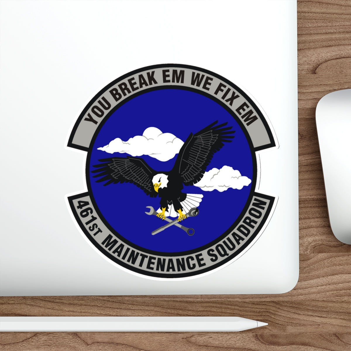 461st Maintenance Squadron (U.S. Air Force) STICKER Vinyl Die-Cut Decal-The Sticker Space