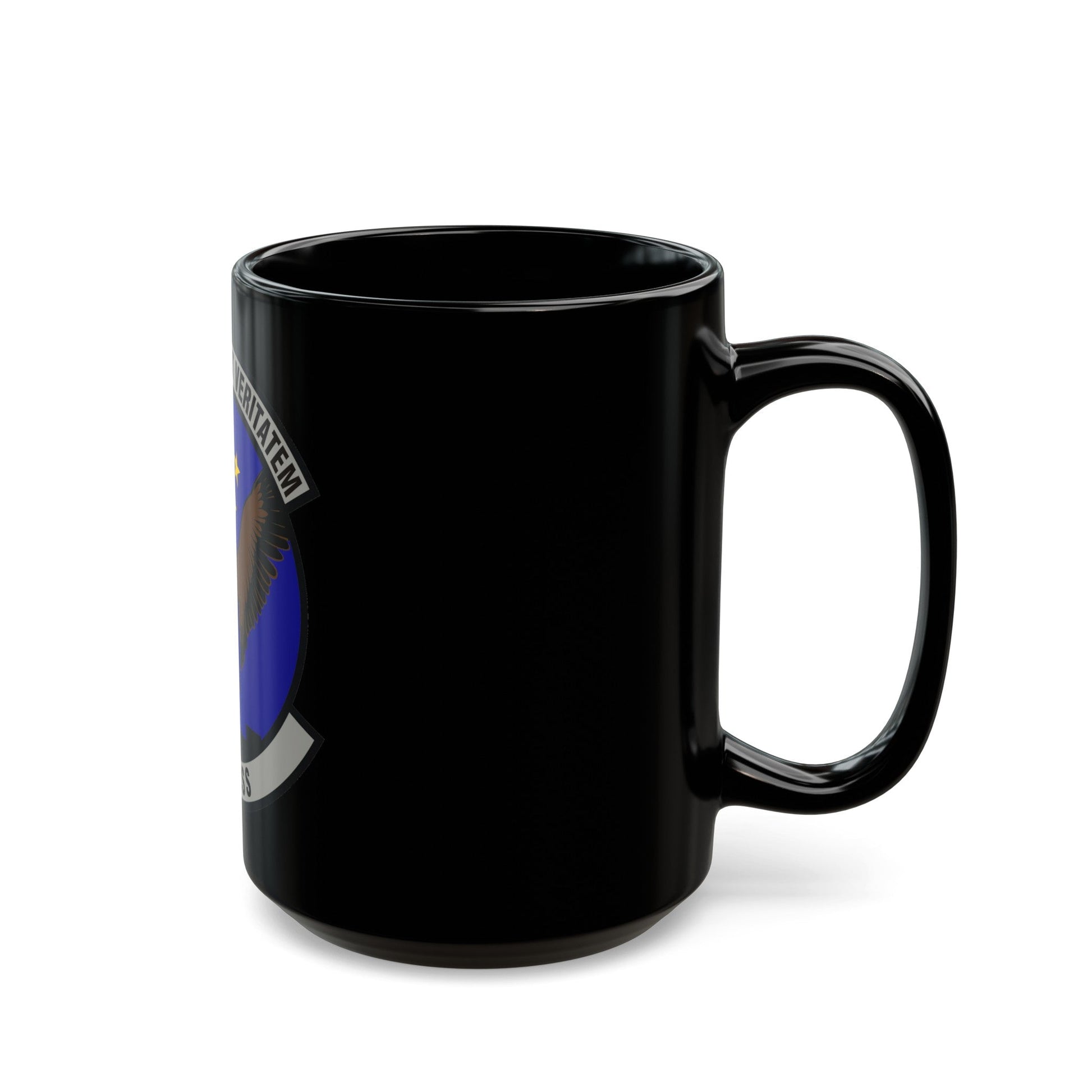 461st Operations Support Squadron (U.S. Air Force) Black Coffee Mug-The Sticker Space