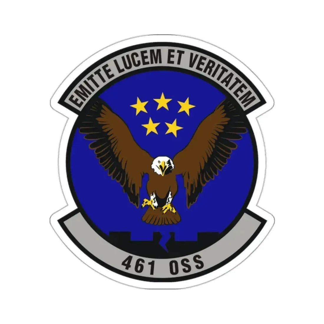 461st Operations Support Squadron (U.S. Air Force) STICKER Vinyl Die-Cut Decal 2 Inch - The Sticker Space