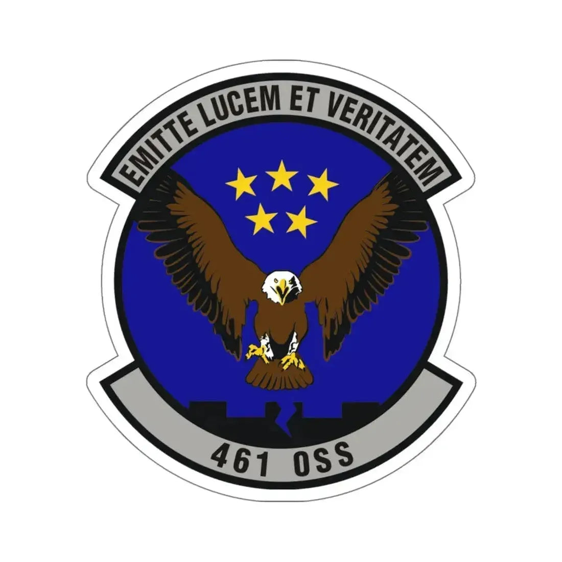 461st Operations Support Squadron (U.S. Air Force) STICKER Vinyl Die-Cut Decal 5 Inch - The Sticker Space
