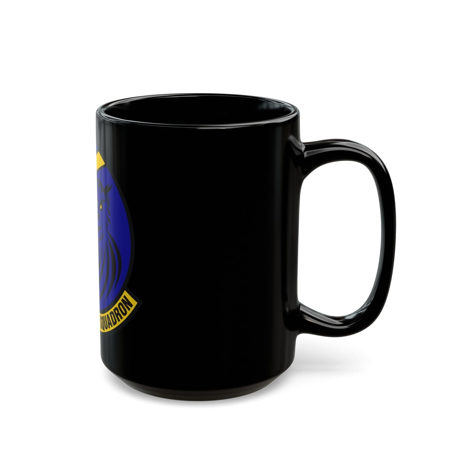 461st Support Squadron (U.S. Air Force) Black Coffee Mug-The Sticker Space