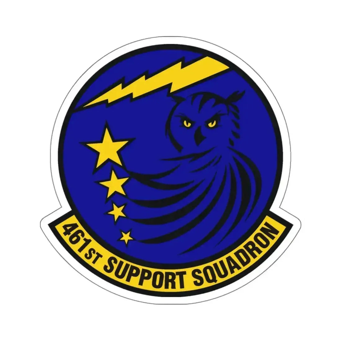 461st Support Squadron (U.S. Air Force) STICKER Vinyl Die-Cut Decal 4 Inch - The Sticker Space