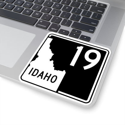 ID-19 (Idaho) (Road Sign) STICKER Vinyl Kiss-Cut Decal