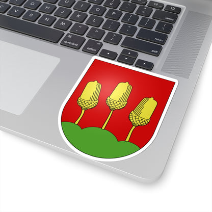 Salvenach-coat of arms (Switzerland) (Coat of Arms) STICKER Vinyl Kiss-Cut Decal