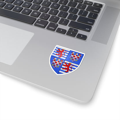 Armoiries Jean-Henri de Luxembourg (Czech Republic) (Coat of Arms) STICKER Vinyl Kiss-Cut Decal