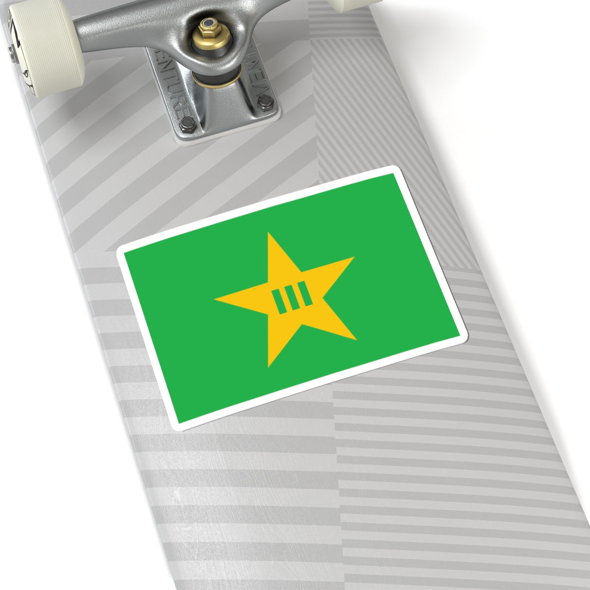 Flag of Okawa Kochi (Japan) STICKER Vinyl Kiss-Cut Decal