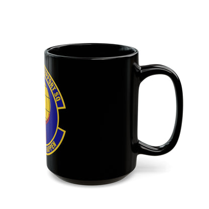 463d Logistics Support Squadron (U.S. Air Force) Black Coffee Mug-The Sticker Space