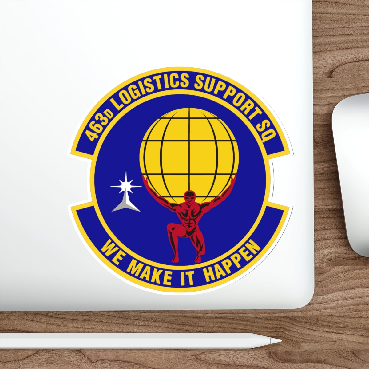 463d Logistics Support Squadron (U.S. Air Force) STICKER Vinyl Die-Cut Decal-The Sticker Space