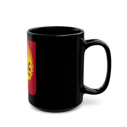 463rd Airborne Field Artillery Battalion 2 (U.S. Army) Black Coffee Mug-The Sticker Space