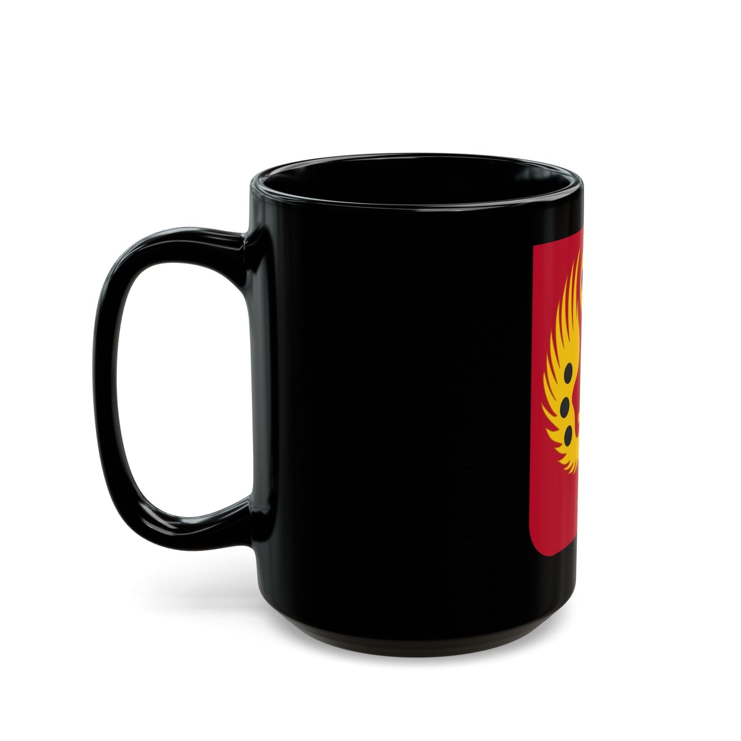 463rd Airborne Field Artillery Battalion 2 (U.S. Army) Black Coffee Mug-The Sticker Space