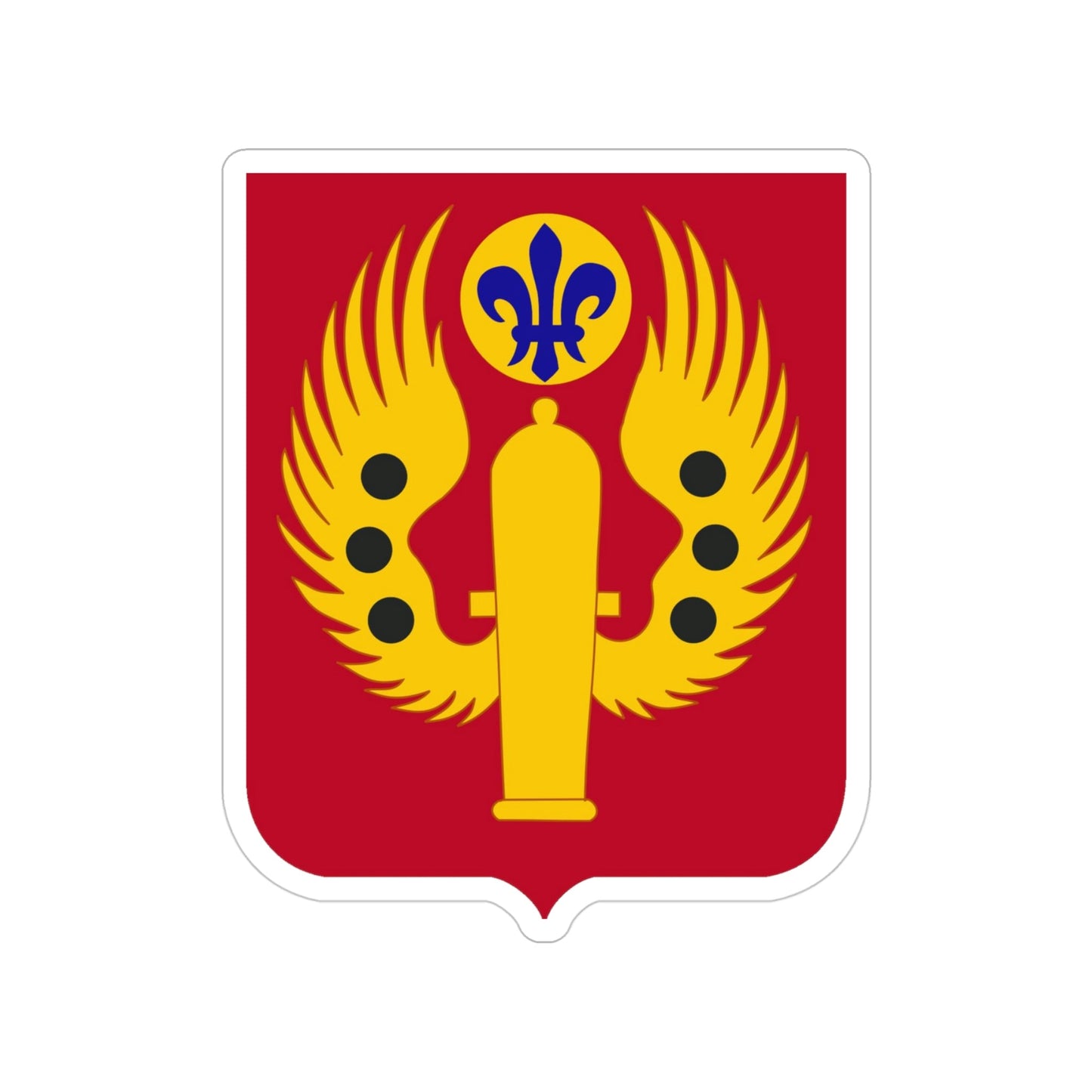 463rd Airborne Field Artillery Battalion 2 (U.S. Army) Transparent STICKER Die-Cut Vinyl Decal-4 Inch-The Sticker Space