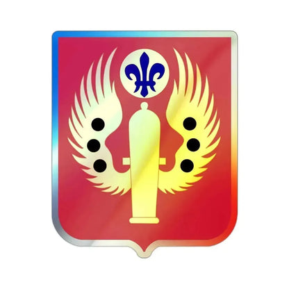 463rd Airborne Field Artillery Battalion 2 (U.S. Army) Holographic STICKER Die-Cut Vinyl Decal 2 Inch Holographic - The Sticker Space