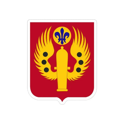 463rd Airborne Field Artillery Battalion 2 (U.S. Army) REVERSE PRINT Transparent Die-Cut STICKER 3 Inch Die-Cut Transparent - The Sticker Space