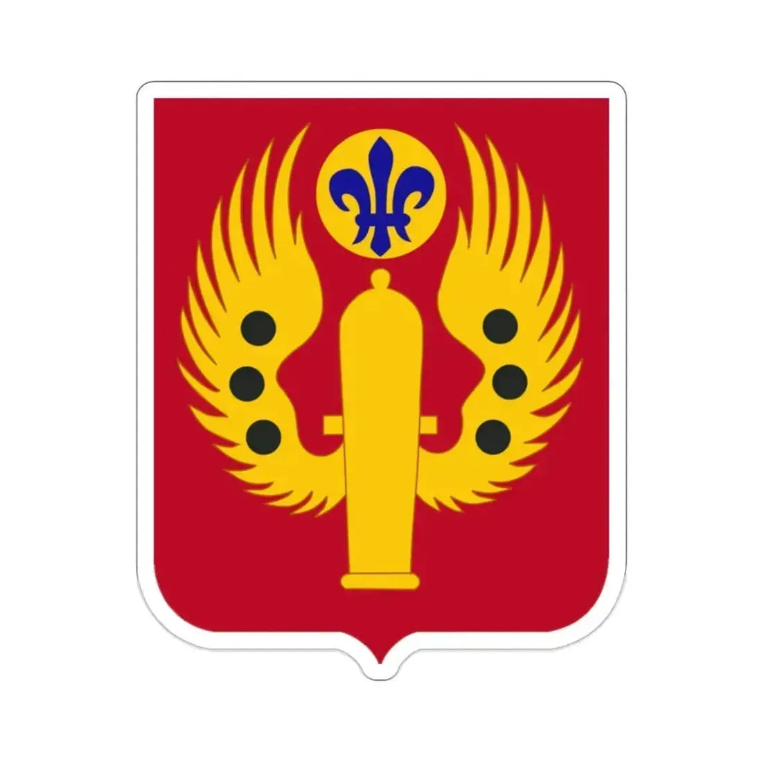 463rd Airborne Field Artillery Battalion 2 (U.S. Army) STICKER Vinyl Die-Cut Decal 2 Inch - The Sticker Space