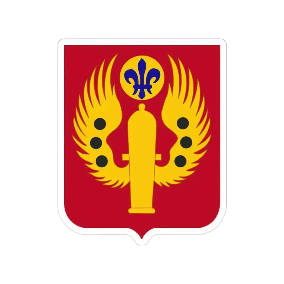 463rd Airborne Field Artillery Battalion 2 (U.S. Army) Transparent STICKER Die-Cut Vinyl Decal 2 Inch - The Sticker Space