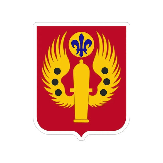 463rd Airborne Field Artillery Battalion 2 (U.S. Army) Transparent STICKER Die-Cut Vinyl Decal 6 Inch - The Sticker Space
