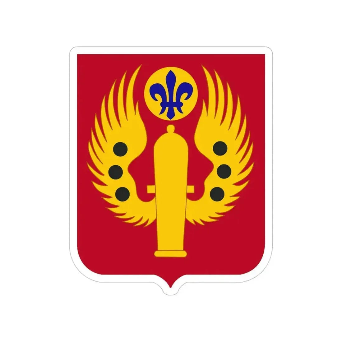463rd Airborne Field Artillery Battalion 2 (U.S. Army) Transparent STICKER Die-Cut Vinyl Decal - The Sticker Space