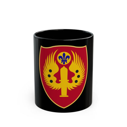 463rd Airborne Field Artillery Battalion (U.S. Army) Black Coffee Mug-11oz-The Sticker Space