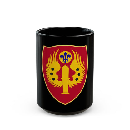 463rd Airborne Field Artillery Battalion (U.S. Army) Black Coffee Mug-15oz-The Sticker Space