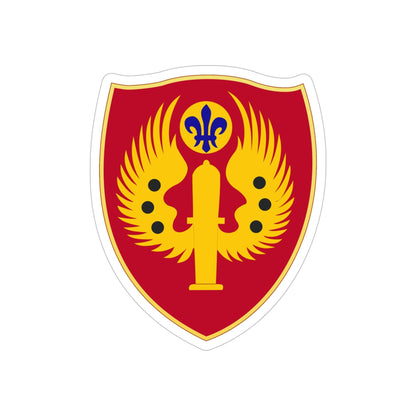 463rd Airborne Field Artillery Battalion (U.S. Army) REVERSE PRINT Transparent STICKER-6" × 6"-The Sticker Space