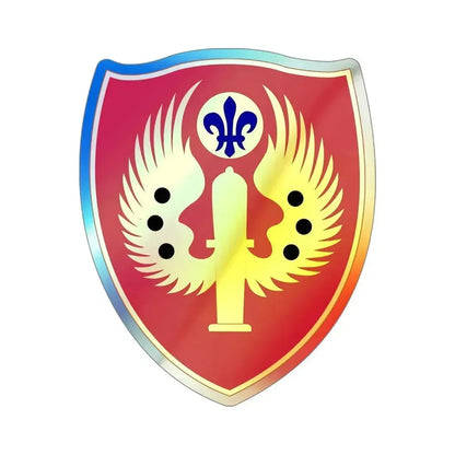 463rd Airborne Field Artillery Battalion (U.S. Army) Holographic STICKER Die-Cut Vinyl Decal 6 Inch Holographic - The Sticker Space