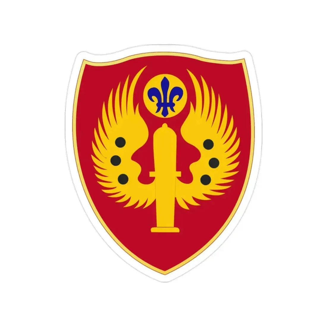 463rd Airborne Field Artillery Battalion (U.S. Army) Transparent STICKER Die-Cut Vinyl Decal 2 Inch - The Sticker Space