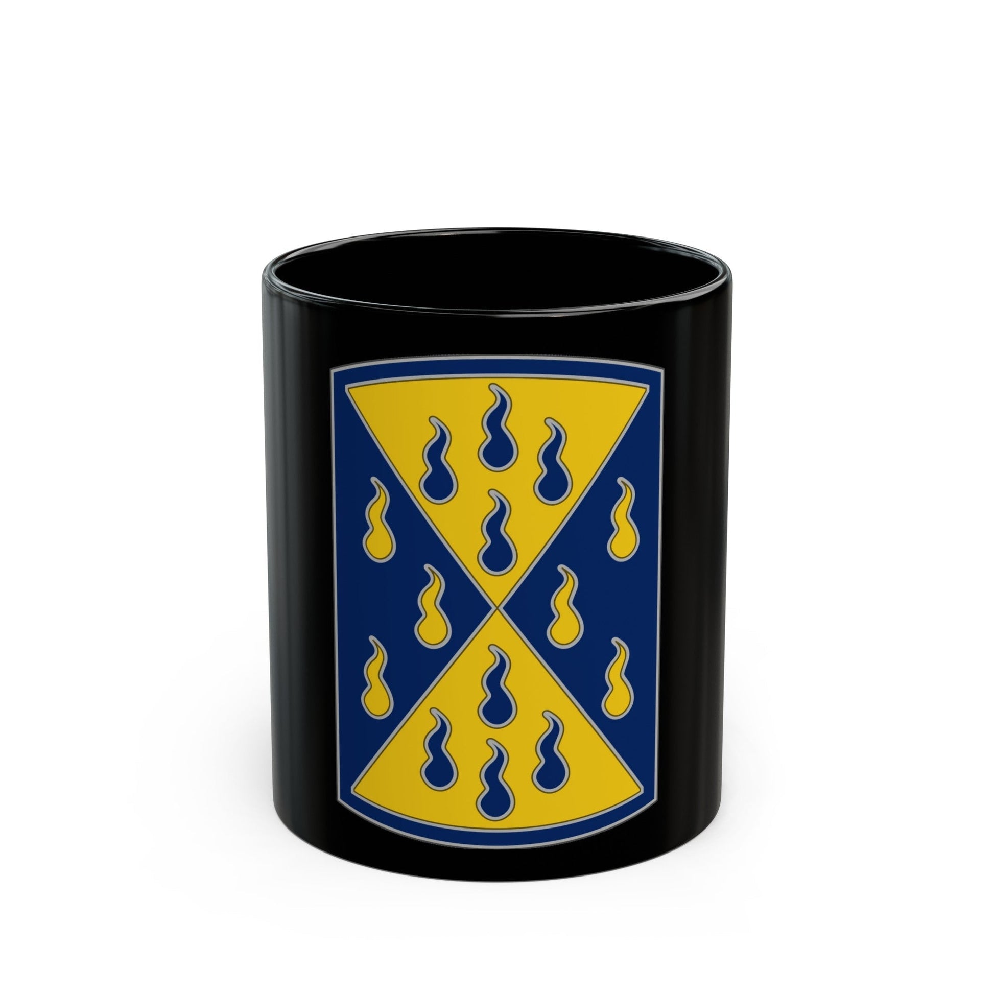 464 Chemical Brigade (U.S. Army) Black Coffee Mug-11oz-The Sticker Space