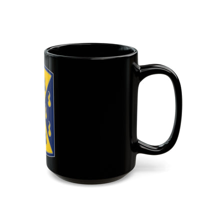 464 Chemical Brigade (U.S. Army) Black Coffee Mug-The Sticker Space