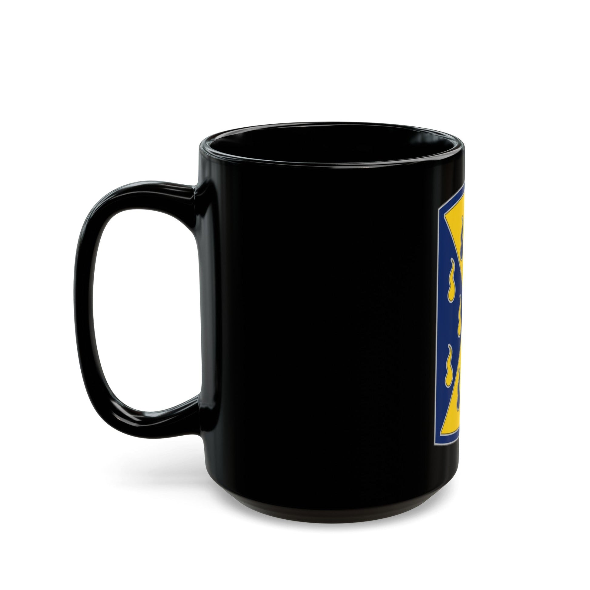 464 Chemical Brigade (U.S. Army) Black Coffee Mug-The Sticker Space