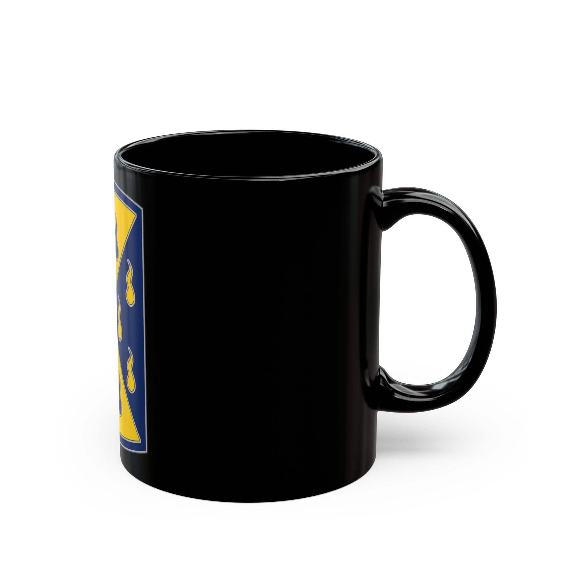 464 Chemical Brigade (U.S. Army) Black Coffee Mug-The Sticker Space