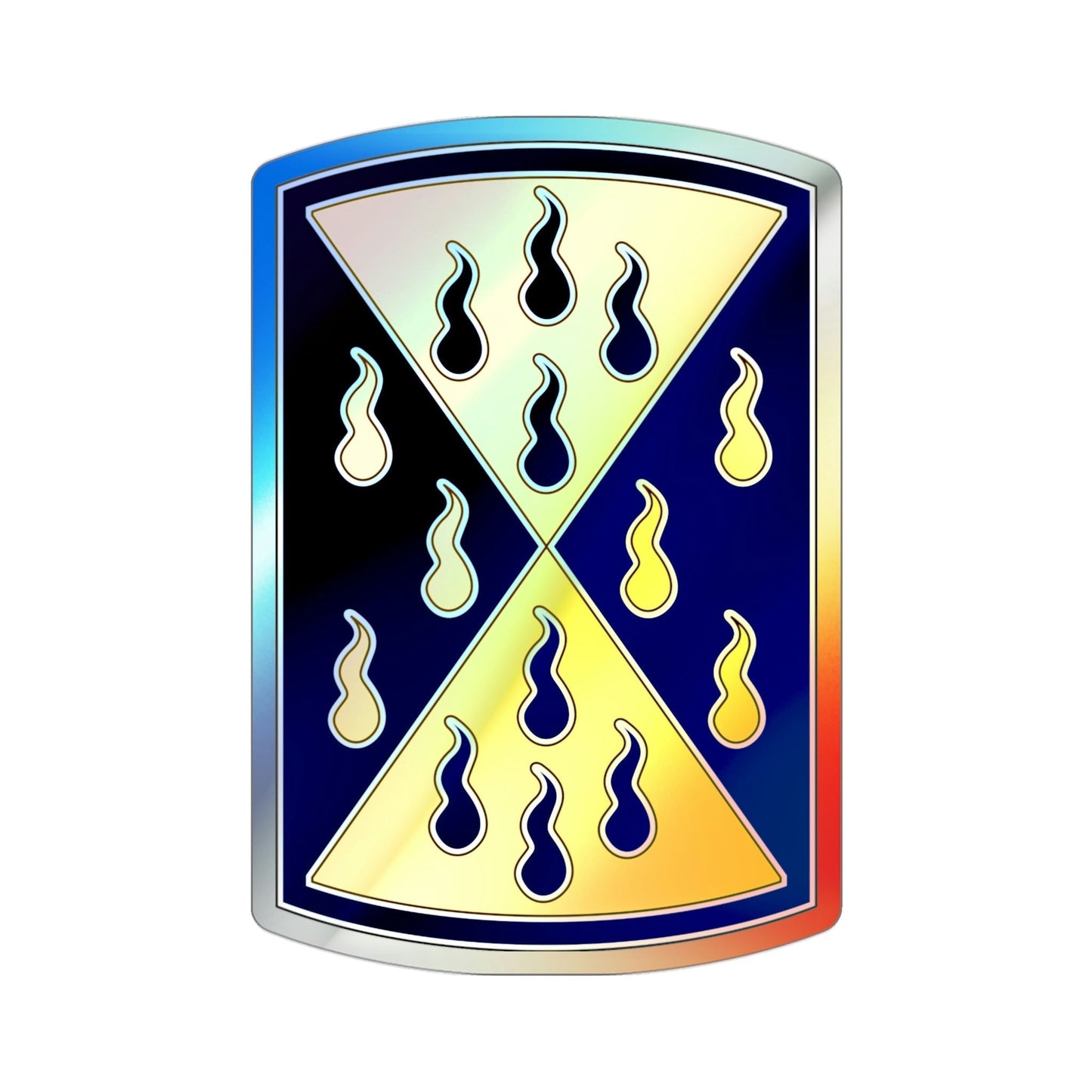 464 Chemical Brigade (U.S. Army) Holographic STICKER Die-Cut Vinyl Decal-3 Inch-The Sticker Space