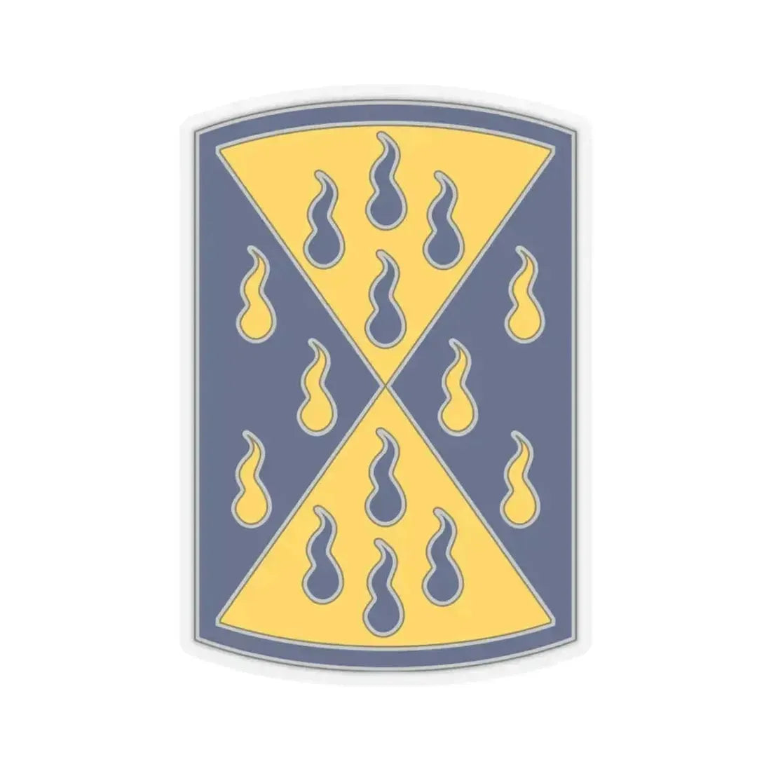 464 Chemical Brigade (U.S. Army) STICKER Vinyl Kiss-Cut Decal 3 Inch Transparent - The Sticker Space