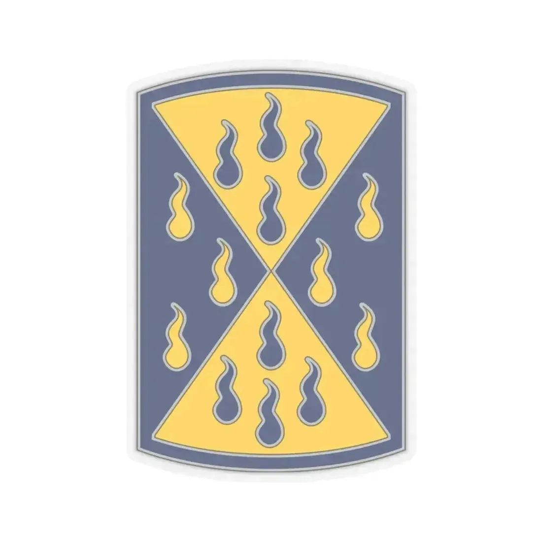 464 Chemical Brigade (U.S. Army) STICKER Vinyl Kiss-Cut Decal 4 Inch Transparent - The Sticker Space