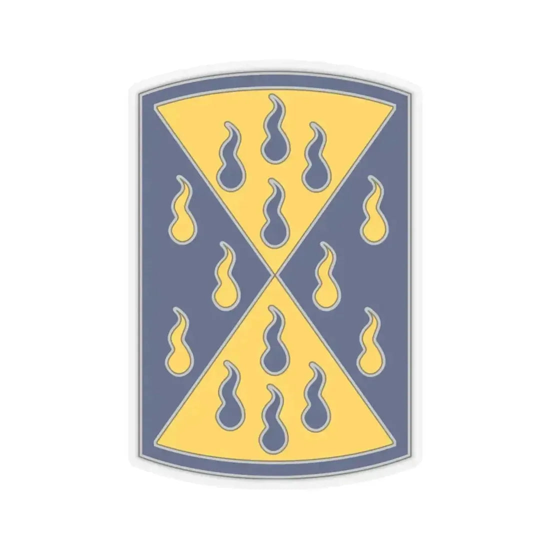 464 Chemical Brigade (U.S. Army) STICKER Vinyl Kiss-Cut Decal 6 Inch Transparent - The Sticker Space