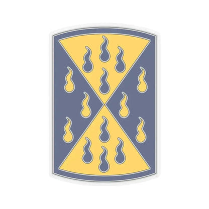 464 Chemical Brigade (U.S. Army) STICKER Vinyl Kiss-Cut Decal 6 Inch Transparent - The Sticker Space